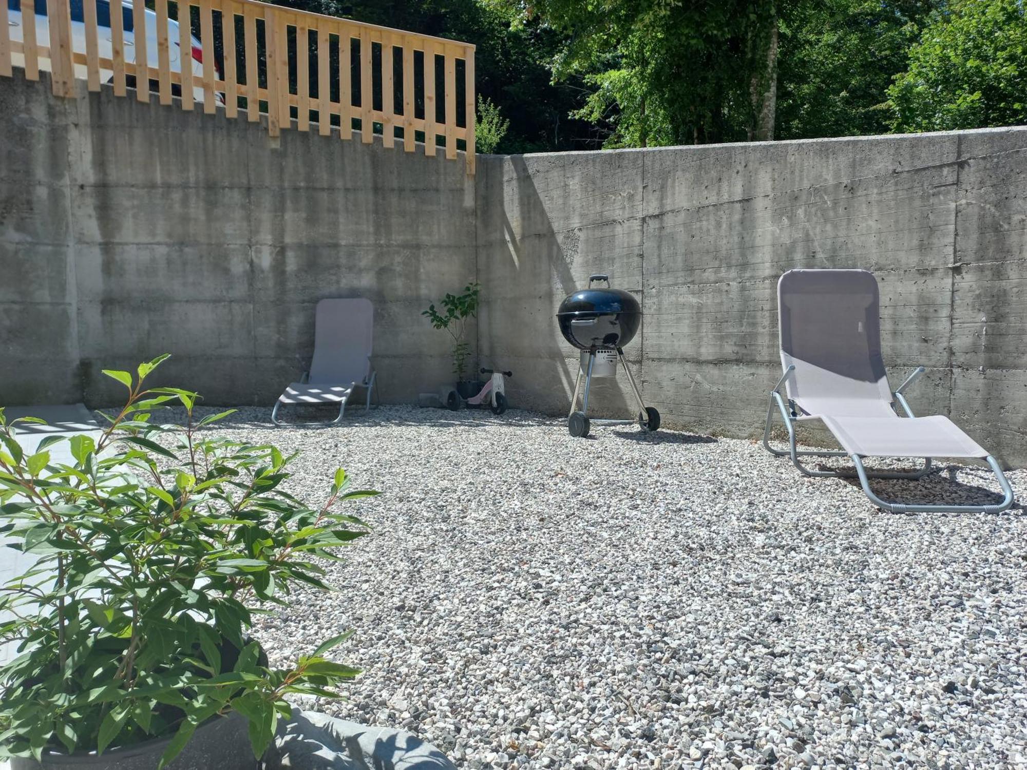 Apartmán Hisa Za Gradom Kobarid Exteriér fotografie