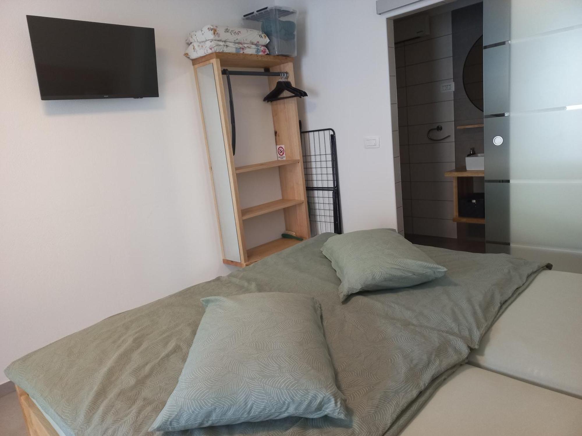 Apartmán Hisa Za Gradom Kobarid Exteriér fotografie