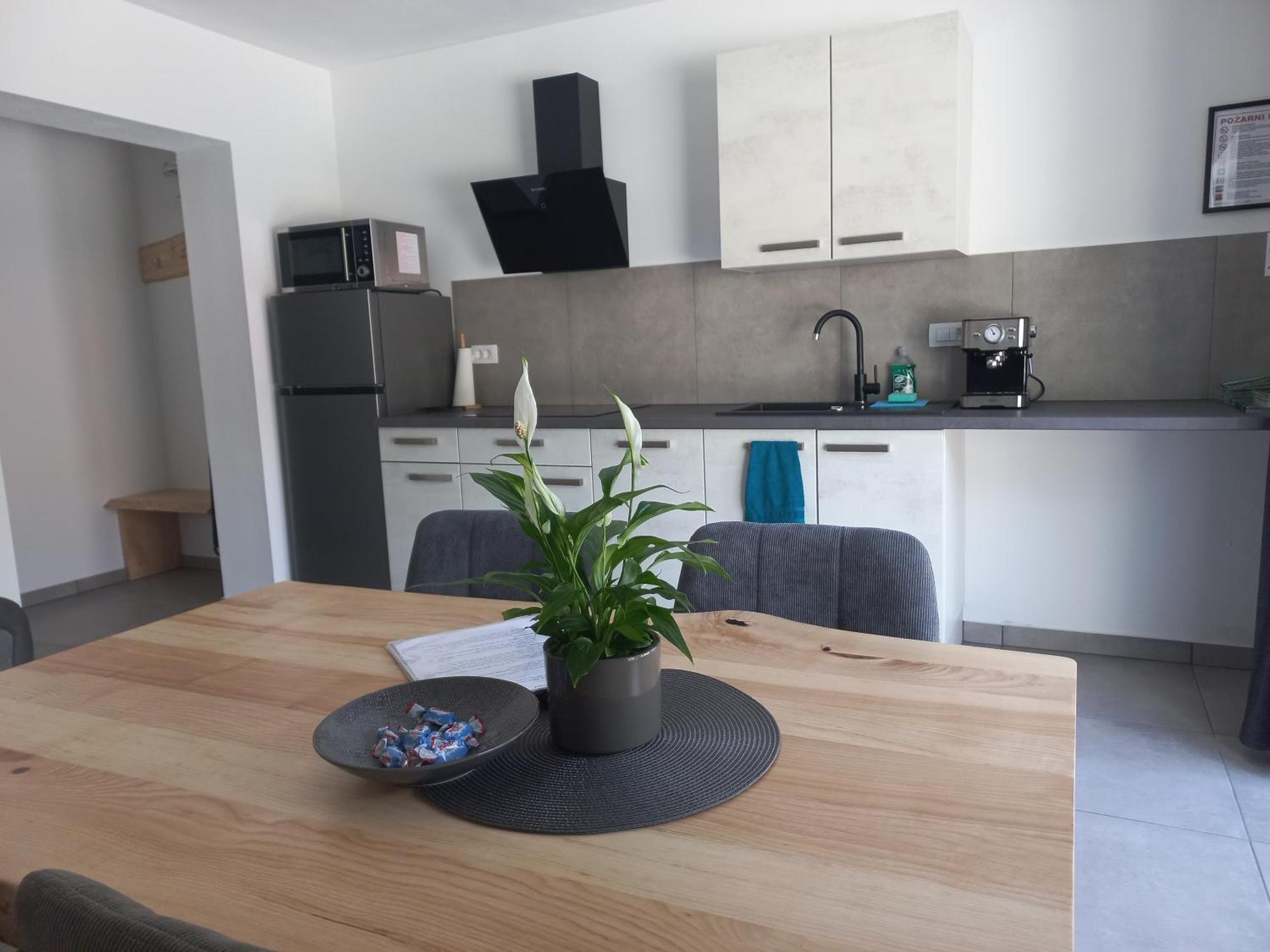 Apartmán Hisa Za Gradom Kobarid Exteriér fotografie